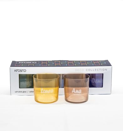 Set 4 vasos de colores